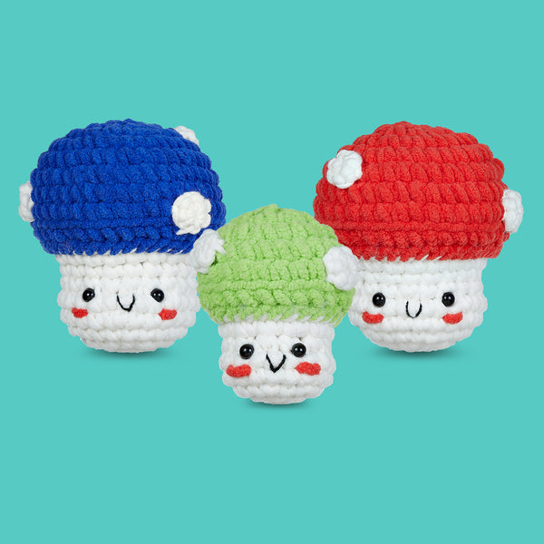 Crochet Kit for Beginner Shroomies